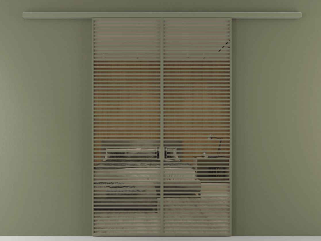 Перегородка Formato вдоль стены 2 створки АЛПР 040.07 Алюминий оливковый тёмный Рефлективное бронзовое стекло "Stopsol", калёное. Цена 647920 сом 1. Полотно 2 шт. (800/2100 мм)
2. Комплект установки раздвижной системы
3. Базовый комплект фурнитуры
4.Ручка RONDO
. Фабрика дверей Волховец 8 (800) 551 43 19 Перегородка Formato вдоль стены 2 створки АЛПР 040.07 Алюминий оливковый тёмный Рефлективное бронзовое стекло "Stopsol", калёное Цена 647920 сом | Volhovec