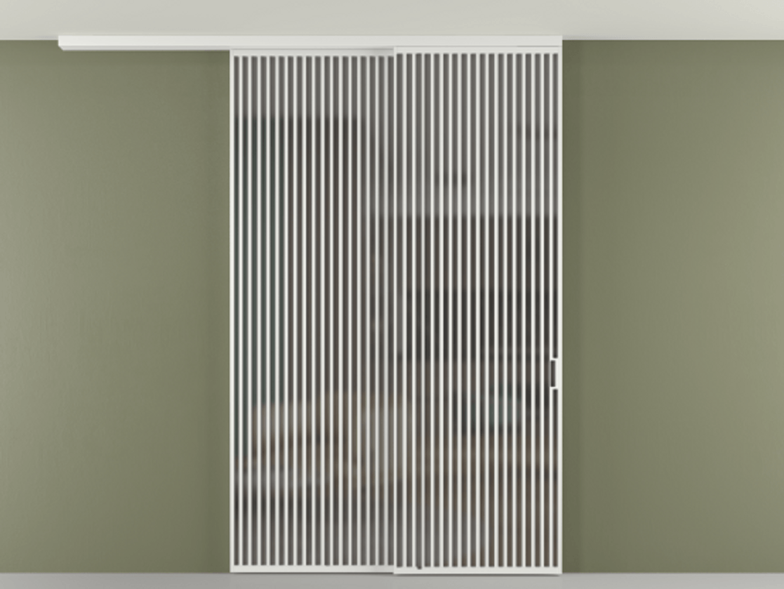 Перегородка Формато вдоль стены на потолок 2 створки с синхронным механизмом АЛПР 040.06 Алюминий белоснежный Сатинированное серое стекло, триплекс. Цена 655860 сом 1. Полотно 2 шт. (800/2100 мм)
2. Комплект установки раздвижной системы
3. Базовый комплект фурнитуры
4.Ручка Рондо. Фабрика дверей Волховец 8 (800) 551 43 19 Перегородка Формато вдоль стены на потолок 2 створки с синхронным механизмом АЛПР 040.06 Алюминий белоснежный Сатинированное серое стекло, триплекс Цена 655860 сом | Volhovec