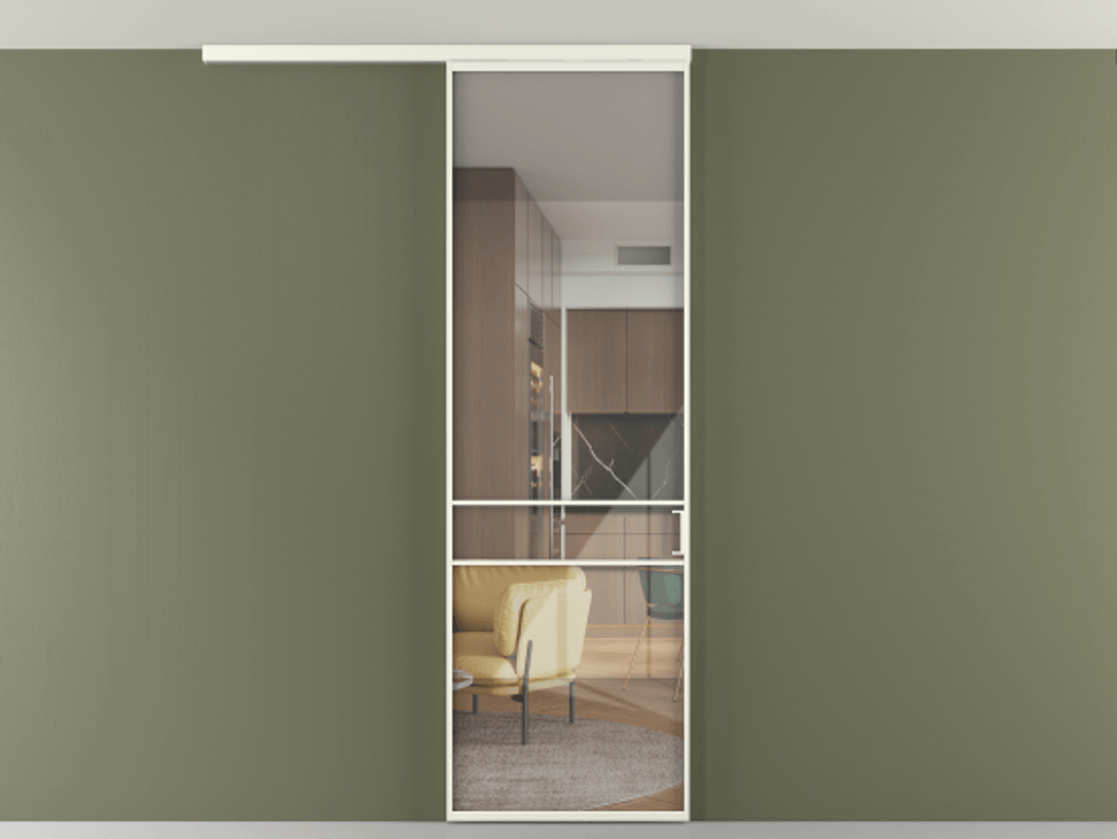 Перегородка Формато вдоль стены на потолок 1 створка АЛПР 040.02 Алюминий жемчужный Рефлективное прозрачное стекло "Стопсол", калёное. Цена 156360 сом 1. Полотно 2 шт. (800/2100 мм)
2. Комплект установки раздвижной системы
3. Базовый комплект фурнитуры
4.Ручка Рондо. Фабрика дверей Волховец 8 (800) 551 43 19 Перегородка Формато вдоль стены на потолок 1 створка АЛПР 040.02 Алюминий жемчужный Рефлективное прозрачное стекло "Стопсол", калёное Цена 156360 сом | Volhovec