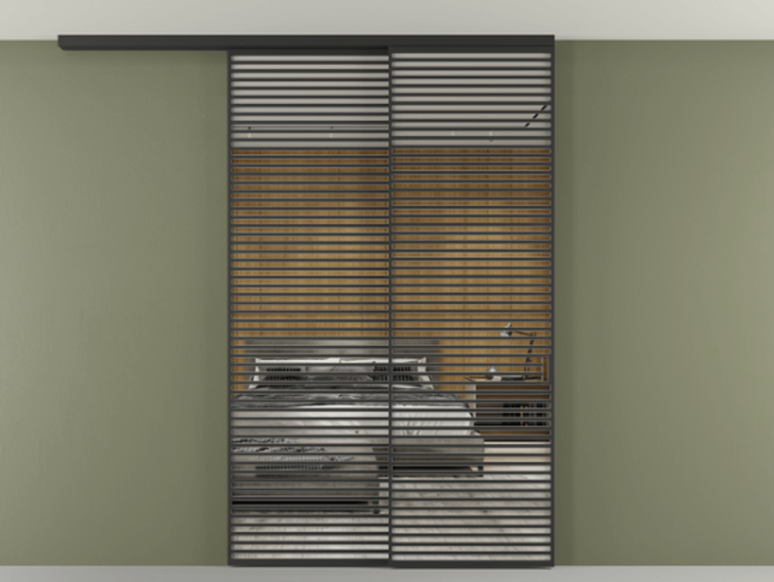 Перегородка Formato вдоль стены на потолок телескопик синхро 2 #VENDORCODE# #FURNISH# #GLASS# Цена #PRICE# #CURRENCY# | Volhovec