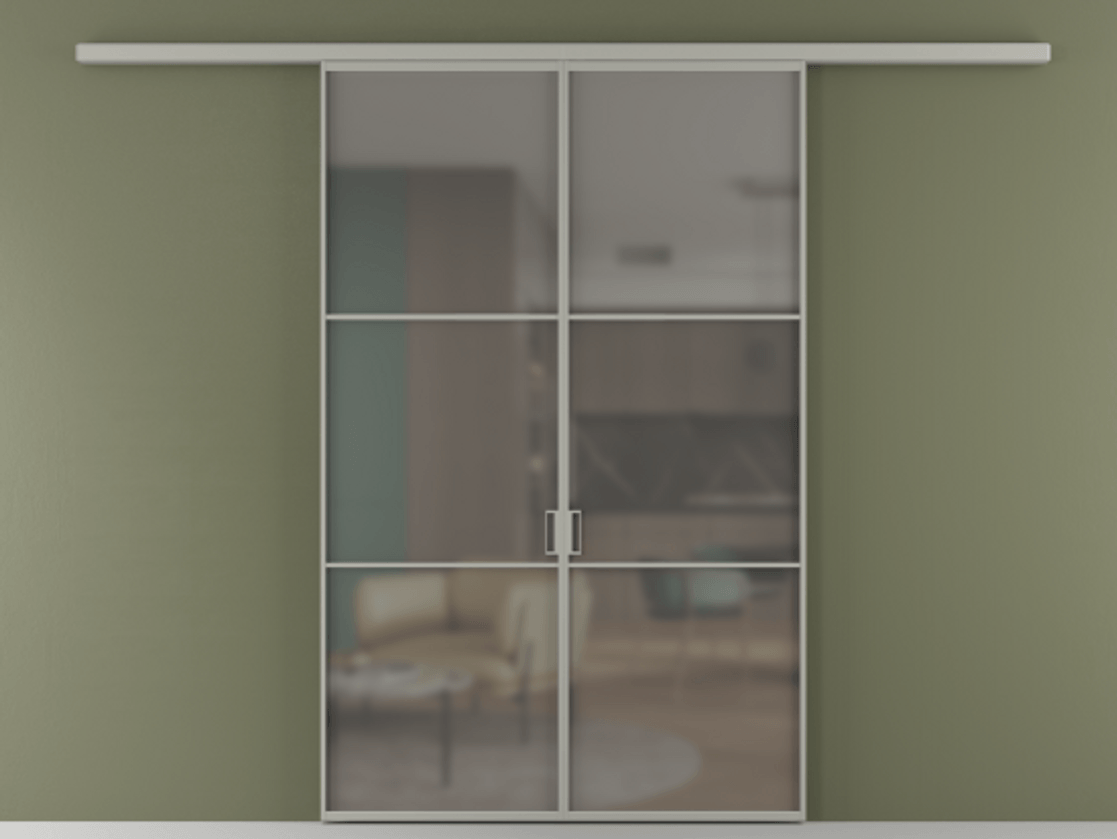 Перегородка Formato вдоль стены 2 створки АЛПР 040.03 Алюминий нейтральный серый Сатинированное серое стекло, триплекс. Цена 339250 сом 1. Полотно 2 шт. (800/2100 мм)
2. Комплект установки раздвижной системы
3. Базовый комплект фурнитуры
4.Ручка RONDO
. Фабрика дверей Волховец 8 (800) 551 43 19 Перегородка Formato вдоль стены 2 створки АЛПР 040.03 Алюминий нейтральный серый Сатинированное серое стекло, триплекс Цена 339250 сом | Volhovec