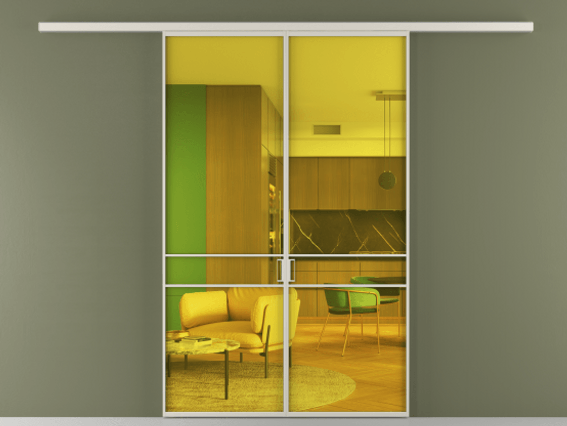 Перегородка Formato вдоль стены 2 створки АЛПР 040.02 Алюминий облачно-серый Прозрачное жёлтое стекло, триплекс. Цена 295510 сом 1. Полотно 2 шт. (800/2100 мм)
2. Комплект установки раздвижной системы
3. Базовый комплект фурнитуры
4.Ручка RONDO
. Фабрика дверей Волховец 8 (800) 551 43 19 Перегородка Formato вдоль стены 2 створки АЛПР 040.02 Алюминий облачно-серый Прозрачное жёлтое стекло, триплекс Цена 295510 сом | Volhovec