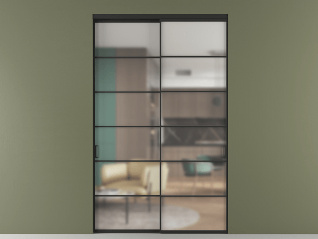 Перегородка Formato внутри проёма двустворчатая #VENDORCODE# #FURNISH# #GLASS# Цена #PRICE# #CURRENCY#  | Volhovec
