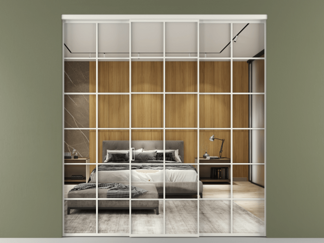 Перегородка Формато внутри проёма 3 створки АЛПР 040.05 Алюминий серый Двустороннее зеркало, триплекс , триплекс 6 мм. Цена 371030 сом 1. Полотно 3 шт. (800/2100 мм)
2. Комплект установки раздвижной системы
3. Базовый комплект фурнитуры
4.Ручка Рондо. Фабрика дверей Волховец 8 (800) 551 43 19 Перегородка Формато внутри проёма 3 створки АЛПР 040.05 Алюминий серый Двустороннее зеркало, триплекс , триплекс 6 мм Цена 371030 сом | Volhovec