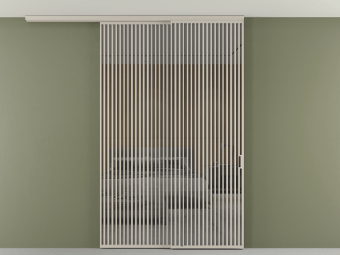 Перегородка Формато вдоль стены на потолок 2 створки с синхронным механизмом АЛПР 040.06 Алюминий светло-бежевый Рефлективное серое стекло "Стопсол", калёное. Цена 674501 сом 1. Полотно 2 шт. (800/2100 мм)
2. Комплект установки раздвижной системы
3. Базовый комплект фурнитуры
4.Ручка Рондо. Фабрика дверей Волховец 8 (800) 551 43 19 Перегородка Формато вдоль стены на потолок 2 створки с синхронным механизмом АЛПР 040.06 Алюминий светло-бежевый Рефлективное серое стекло "Стопсол", калёное Цена 674501 сом | Volhovec