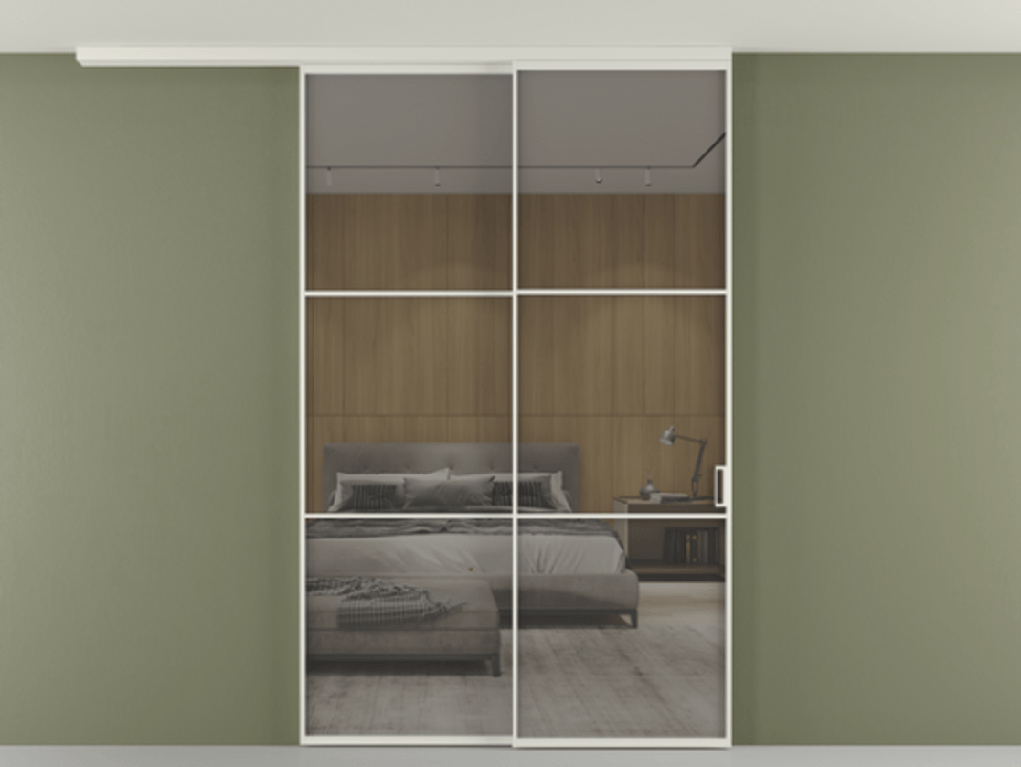 Перегородка Formato вдоль стены на потолок телескопик синхро 2 #VENDORCODE# #FURNISH# #GLASS# Цена #PRICE# #CURRENCY# | Volhovec