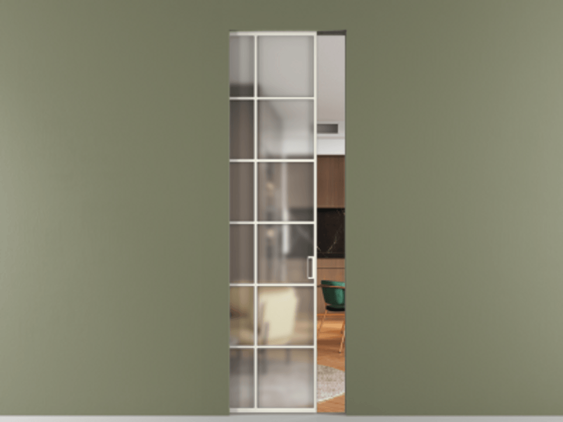 Перегородка Формато скрытый пенал 1 створка АЛПР 040.05 Алюминий жемчужный Сатинированное стекло "Мателюкс Кристал Вижн", калёное, матовое, каленое 6 мм. Цена 244640 сом . Фабрика дверей Волховец 8 (800) 551 43 19 Перегородка Формато скрытый пенал 1 створка АЛПР 040.05 Алюминий жемчужный Сатинированное стекло "Мателюкс Кристал Вижн", калёное, матовое, каленое 6 мм Цена 244640 сом | Volhovec