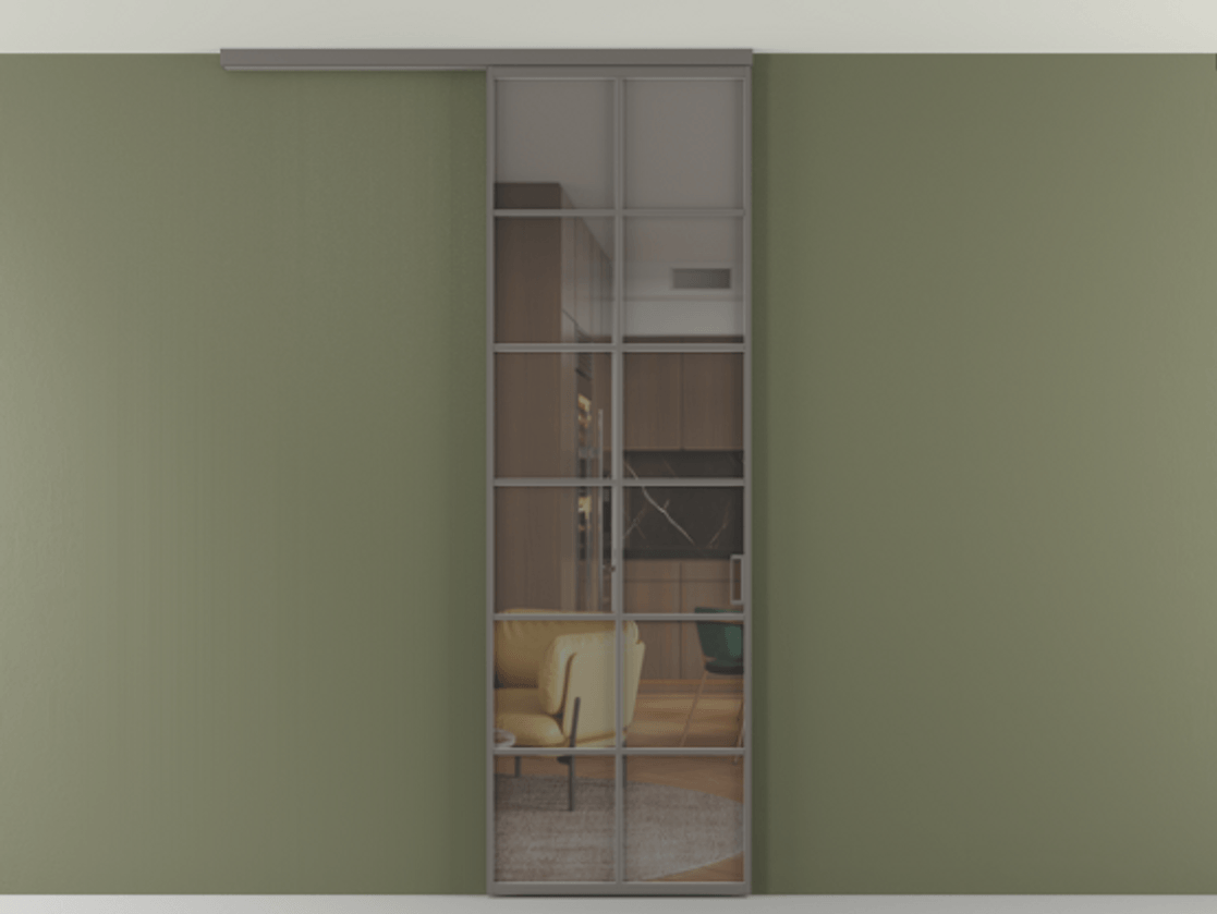 Перегородка Формато вдоль стены на потолок 1 створка АЛПР 040.05 Алюминий классический серый Прозрачное серое стекло, триплекс. Цена 157030 сом 1. Полотно 2 шт. (800/2100 мм)
2. Комплект установки раздвижной системы
3. Базовый комплект фурнитуры
4.Ручка Рондо. Фабрика дверей Волховец 8 (800) 551 43 19 Перегородка Формато вдоль стены на потолок 1 створка АЛПР 040.05 Алюминий классический серый Прозрачное серое стекло, триплекс Цена 157030 сом | Volhovec