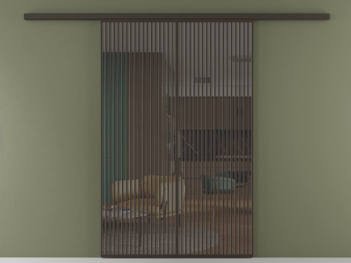 Перегородка Formato вдоль стены 2 створки АЛПР 040.06 Алюминий антрацит Прозрачное серое стекло, триплекс. Цена 624620 сом 1. Полотно 2 шт. (800/2100 мм)
2. Комплект установки раздвижной системы
3. Базовый комплект фурнитуры
4.Ручка RONDO
. Фабрика дверей Волховец 8 (800) 551 43 19 Перегородка Formato вдоль стены 2 створки АЛПР 040.06 Алюминий антрацит Прозрачное серое стекло, триплекс Цена 624620 сом | Volhovec