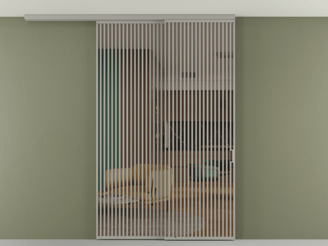 Перегородка Формато вдоль стены на потолок 2 створки с синхронным механизмом АЛПР 040.06 Алюминий нейтральный серый Прозрачное бронзовое стекло, триплекс. Цена 655860 сом 1. Полотно 2 шт. (800/2100 мм)
2. Комплект установки раздвижной системы
3. Базовый комплект фурнитуры
4.Ручка Рондо. Фабрика дверей Волховец 8 (800) 551 43 19 Перегородка Формато вдоль стены на потолок 2 створки с синхронным механизмом АЛПР 040.06 Алюминий нейтральный серый Прозрачное бронзовое стекло, триплекс Цена 655860 сом | Volhovec