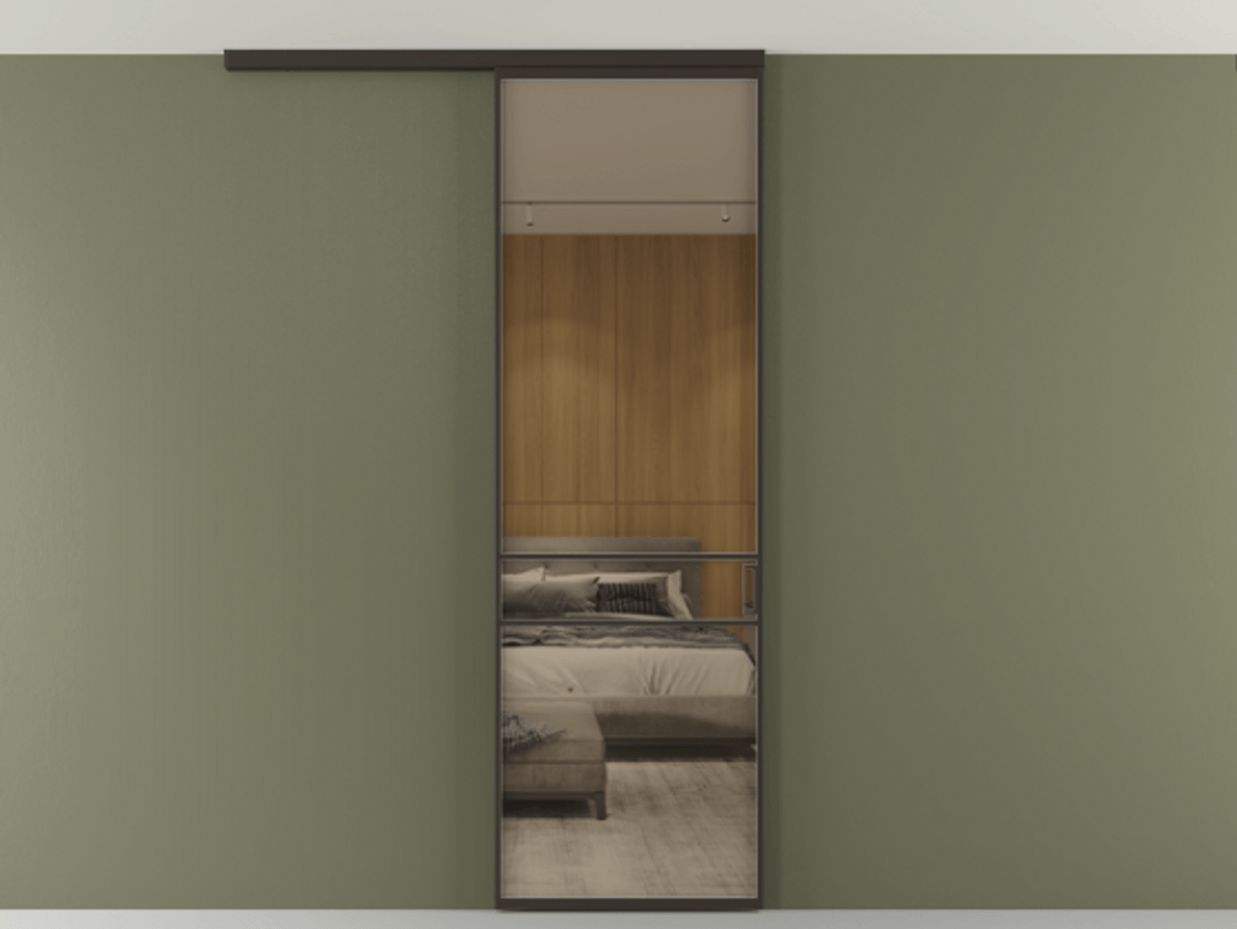 Перегородка Formato вдоль стены на потолок 1 створка АЛПР 040.02 Алюминий антрацит Рефлективное бронзовое стекло "Stopsol", калёное. Цена 182740 сом 1. Полотно 2 шт. (800/2100 мм)
2. Комплект установки раздвижной системы
3. Базовый комплект фурнитуры
4.Ручка RONDO
. Фабрика дверей Волховец 8 (800) 551 43 19 Перегородка Formato вдоль стены на потолок 1 створка АЛПР 040.02 Алюминий антрацит Рефлективное бронзовое стекло "Stopsol", калёное Цена 182740 сом | Volhovec