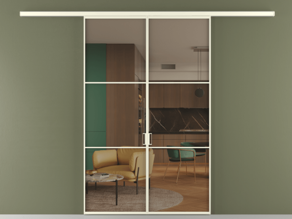 Перегородка Formato вдоль стены 2 створки АЛПР 040.03 Алюминий молочно-белый Прозрачное бронзовое стекло, триплекс. Цена 339250 сом 1. Полотно 2 шт. (800/2100 мм)
2. Комплект установки раздвижной системы
3. Базовый комплект фурнитуры
4.Ручка RONDO
. Фабрика дверей Волховец 8 (800) 551 43 19 Перегородка Formato вдоль стены 2 створки АЛПР 040.03 Алюминий молочно-белый Прозрачное бронзовое стекло, триплекс Цена 339250 сом | Volhovec