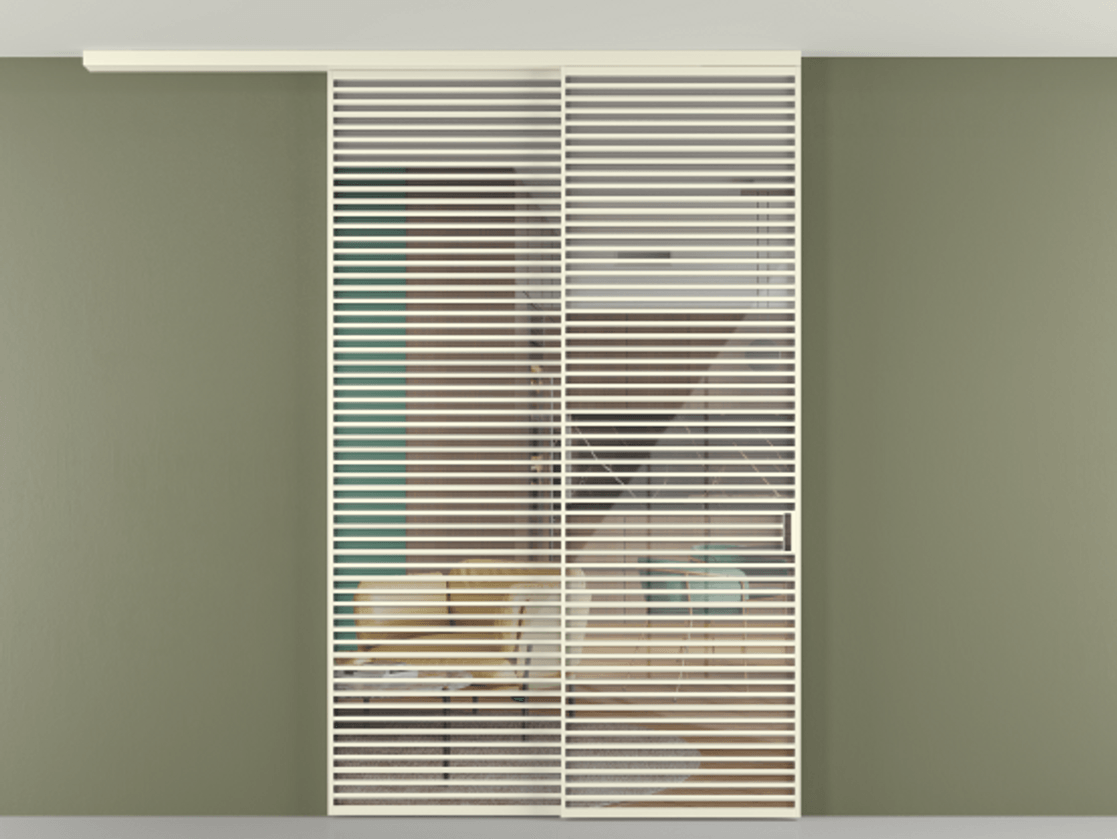 Перегородка Формато вдоль стены на потолок 2 створки с синхронным механизмом АЛПР 040.07 Алюминий молочно-белый Рефлективное прозрачное стекло "Стопсол", калёное. Цена 674501 сом 1. Полотно 2 шт. (800/2100 мм)
2. Комплект установки раздвижной системы
3. Базовый комплект фурнитуры
4.Ручка Рондо. Фабрика дверей Волховец 8 (800) 551 43 19 Перегородка Формато вдоль стены на потолок 2 створки с синхронным механизмом АЛПР 040.07 Алюминий молочно-белый Рефлективное прозрачное стекло "Стопсол", калёное Цена 674501 сом | Volhovec