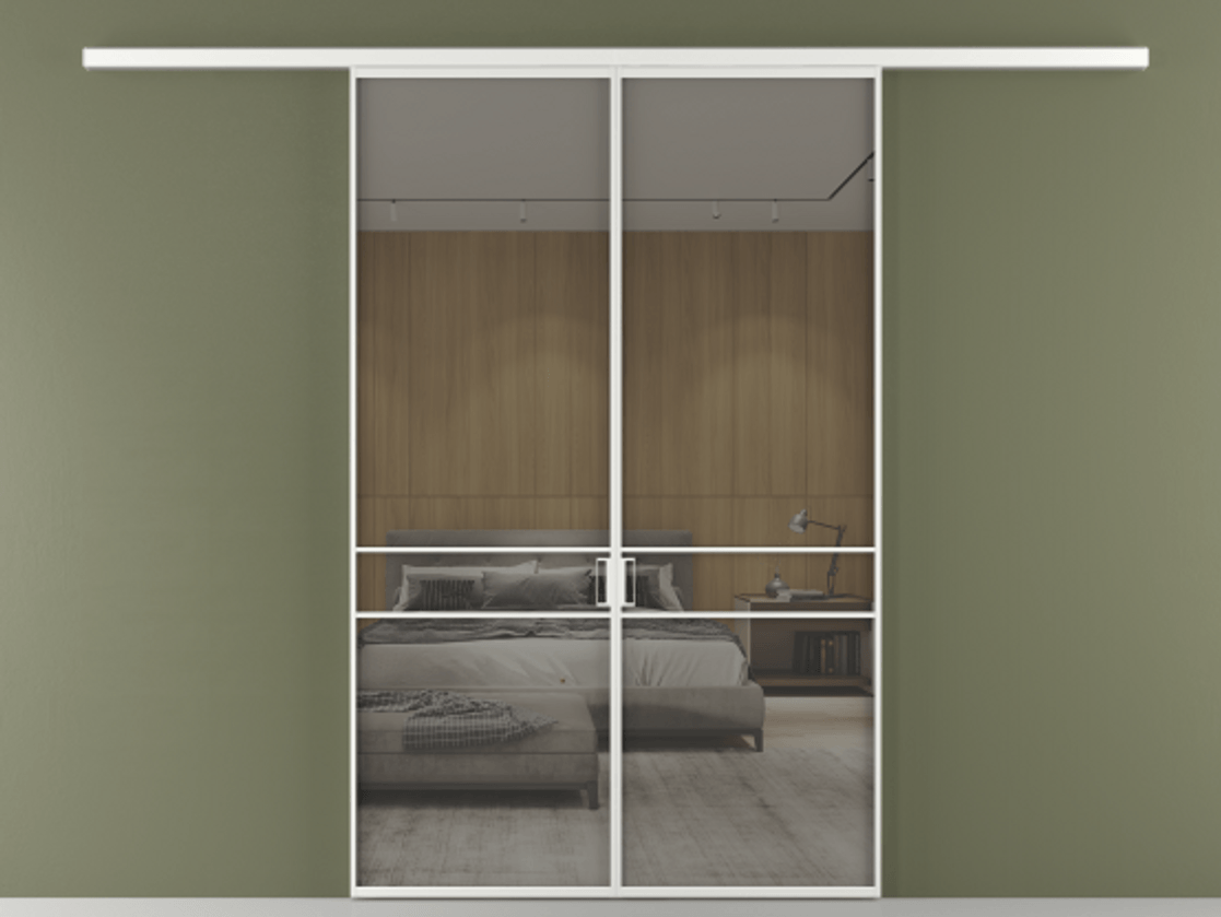 Перегородка Формато вдоль стены 2 створки АЛПР 040.02 Алюминий белоснежный Рефлективное серое стекло "Стопсол", калёное. Цена 362540 сом 1. Полотно 2 шт. (800/2100 мм)
2. Комплект установки раздвижной системы
3. Базовый комплект фурнитуры
4.Ручка Рондо. Фабрика дверей Волховец 8 (800) 551 43 19 Перегородка Формато вдоль стены 2 створки АЛПР 040.02 Алюминий белоснежный Рефлективное серое стекло "Стопсол", калёное Цена 362540 сом | Volhovec