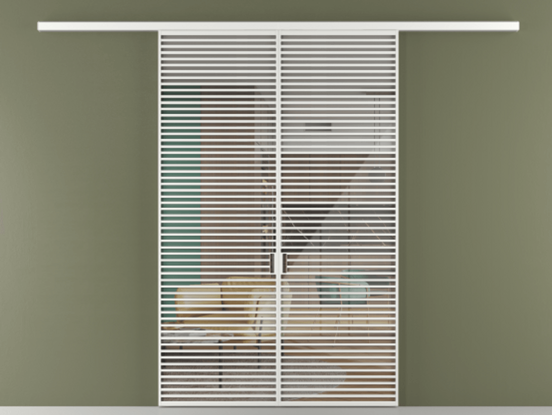 Перегородка Formato вдоль стены 2 створки АЛПР 040.07 Алюминий белоснежный Рефлективное прозрачное стекло "Stopsol", калёное. Цена 647920 сом 1. Полотно 2 шт. (800/2100 мм)
2. Комплект установки раздвижной системы
3. Базовый комплект фурнитуры
4.Ручка RONDO
. Фабрика дверей Волховец 8 (800) 551 43 19 Перегородка Formato вдоль стены 2 створки АЛПР 040.07 Алюминий белоснежный Рефлективное прозрачное стекло "Stopsol", калёное Цена 647920 сом | Volhovec