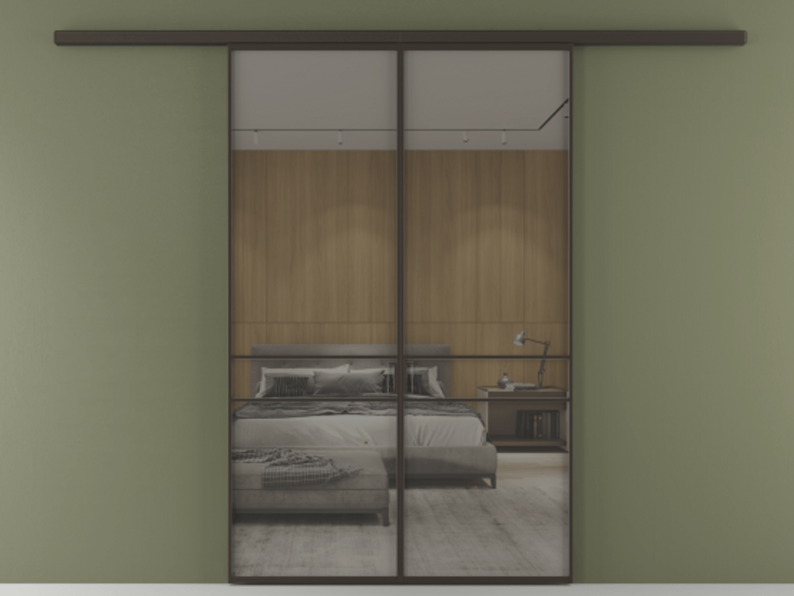 Перегородка Formato вдоль стены 2 створки АЛПР 040.02 Алюминий антрацит Рефлективное серое стекло "Stopsol", калёное. Цена 50547000 so'm 1. Полотно 2 шт. (800/2100 мм)
2. Комплект установки раздвижной системы
3. Базовый комплект фурнитуры
4.Ручка RONDO
. Фабрика дверей Волховец 8 (800) 551 43 19 Перегородка Formato вдоль стены 2 створки АЛПР 040.02 Алюминий антрацит Рефлективное серое стекло "Stopsol", калёное Цена 50547000 so'm | Volhovec