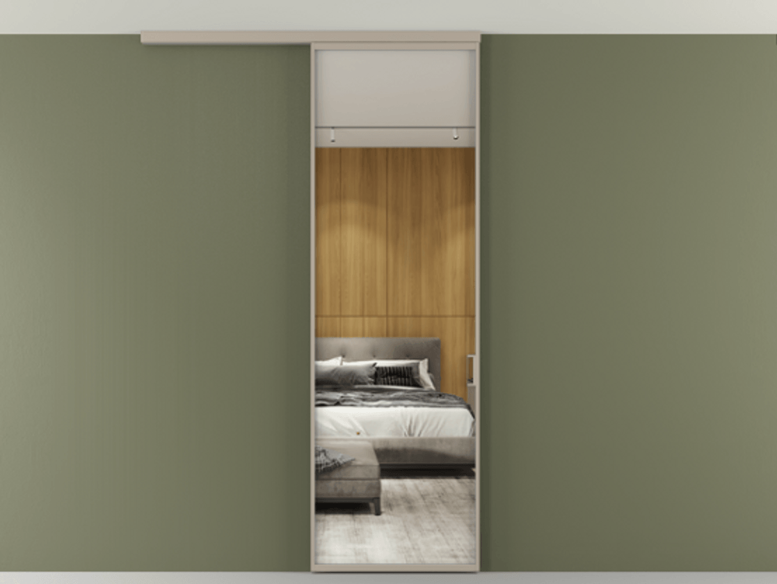 Перегородка Формато вдоль стены на потолок 1 створка АЛПР 040.01 Алюминий бисквитный Двустороннее зеркало, триплекс , триплекс 6 мм. Цена 140120 сом 1. Полотно 2 шт. (800/2100 мм)
2. Комплект установки раздвижной системы
3. Базовый комплект фурнитуры
4.Ручка Рондо. Фабрика дверей Волховец 8 (800) 551 43 19 Перегородка Формато вдоль стены на потолок 1 створка АЛПР 040.01 Алюминий бисквитный Двустороннее зеркало, триплекс , триплекс 6 мм Цена 140120 сом | Volhovec