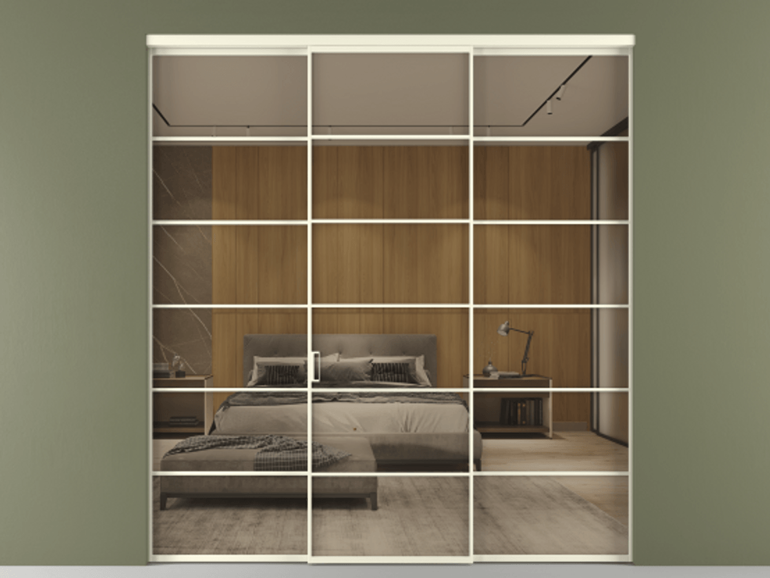 Перегородка Formato внутри проёма 3 створки АЛПР 040.04 Алюминий молочно-белый Рефлективное бронзовое стекло "Stopsol", калёное. Цена 496500 сом 1. Полотно 3 шт. (800/2100 мм)
2. Комплект установки раздвижной системы
3. Базовый комплект фурнитуры
4.Ручка RONDO. Фабрика дверей Волховец 8 (800) 551 43 19 Перегородка Formato внутри проёма 3 створки АЛПР 040.04 Алюминий молочно-белый Рефлективное бронзовое стекло "Stopsol", калёное Цена 496500 сом | Volhovec