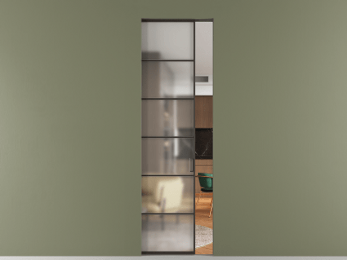 Перегородка Формато скрытый пенал 1 створка АЛПР 040.04 Алюминий антрацит Сатинированное стекло "Мателюкс Кристал Вижн", калёное, матовое, каленое 6 мм. Цена 244640 сом . Фабрика дверей Волховец 8 (800) 551 43 19 Перегородка Формато скрытый пенал 1 створка АЛПР 040.04 Алюминий антрацит Сатинированное стекло "Мателюкс Кристал Вижн", калёное, матовое, каленое 6 мм Цена 244640 сом | Volhovec