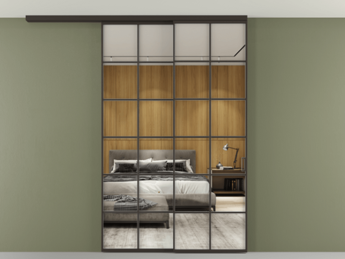 Перегородка Формато вдоль стены на потолок 2 створки с синхронным механизмом АЛПР 040.05 Алюминий антрацит Двустороннее зеркало, триплекс , триплекс 6 мм. Цена 424720 сом 1. Полотно 2 шт. (800/2100 мм)
2. Комплект установки раздвижной системы
3. Базовый комплект фурнитуры
4.Ручка Рондо. Фабрика дверей Волховец 8 (800) 551 43 19 Перегородка Формато вдоль стены на потолок 2 створки с синхронным механизмом АЛПР 040.05 Алюминий антрацит Двустороннее зеркало, триплекс , триплекс 6 мм Цена 424720 сом | Volhovec