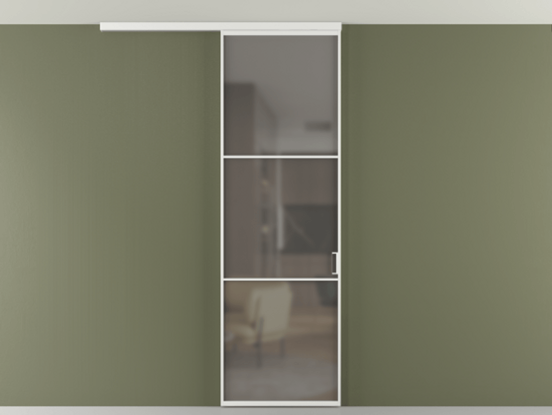 Перегородка Формато вдоль стены на потолок 1 створка АЛПР 040.03 Алюминий белоснежный Сатинированное серое стекло, триплекс. Цена 147040 сом 1. Полотно 2 шт. (800/2100 мм)
2. Комплект установки раздвижной системы
3. Базовый комплект фурнитуры
4.Ручка Рондо. Фабрика дверей Волховец 8 (800) 551 43 19 Перегородка Формато вдоль стены на потолок 1 створка АЛПР 040.03 Алюминий белоснежный Сатинированное серое стекло, триплекс Цена 147040 сом | Volhovec