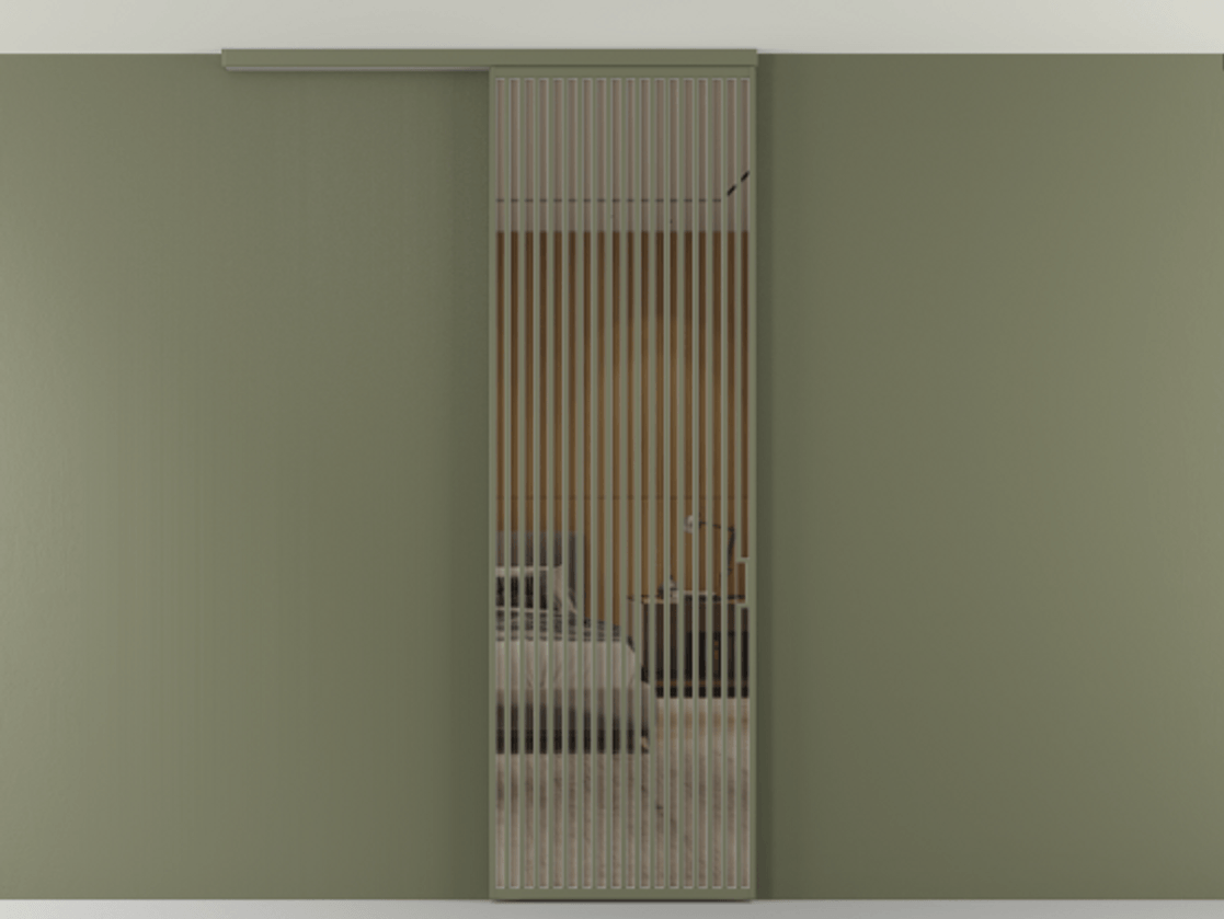 Перегородка Формато вдоль стены на потолок 1 створка АЛПР 040.06 Алюминий оливковый тёмный Рефлективное бронзовое стекло "Стопсол", калёное. Цена 281920 сом 1. Полотно 2 шт. (800/2100 мм)
2. Комплект установки раздвижной системы
3. Базовый комплект фурнитуры
4.Ручка Рондо. Фабрика дверей Волховец 8 (800) 551 43 19 Перегородка Формато вдоль стены на потолок 1 створка АЛПР 040.06 Алюминий оливковый тёмный Рефлективное бронзовое стекло "Стопсол", калёное Цена 281920 сом | Volhovec