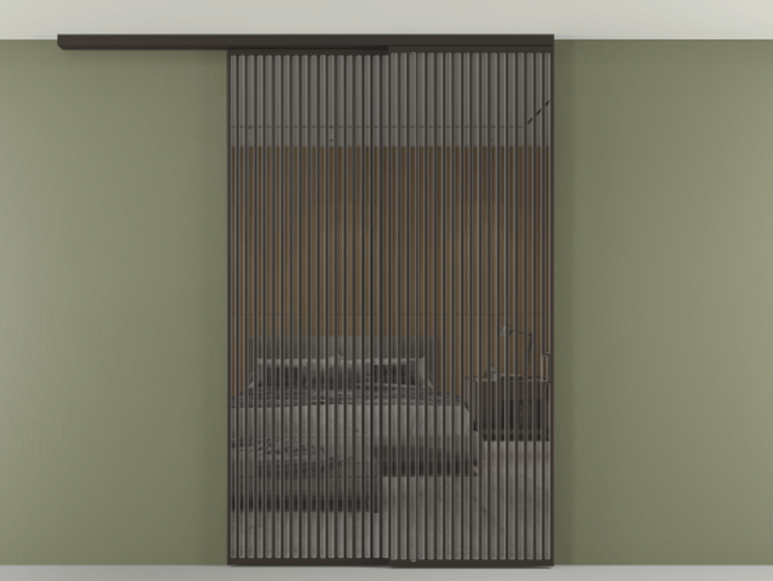 Перегородка Формато вдоль стены на потолок 2 створки с синхронным механизмом АЛПР 040.06 Алюминий антрацит Рефлективное серое стекло "Стопсол", калёное. Цена 674501 сом 1. Полотно 2 шт. (800/2100 мм)
2. Комплект установки раздвижной системы
3. Базовый комплект фурнитуры
4.Ручка Рондо. Фабрика дверей Волховец 8 (800) 551 43 19 Перегородка Формато вдоль стены на потолок 2 створки с синхронным механизмом АЛПР 040.06 Алюминий антрацит Рефлективное серое стекло "Стопсол", калёное Цена 674501 сом | Volhovec