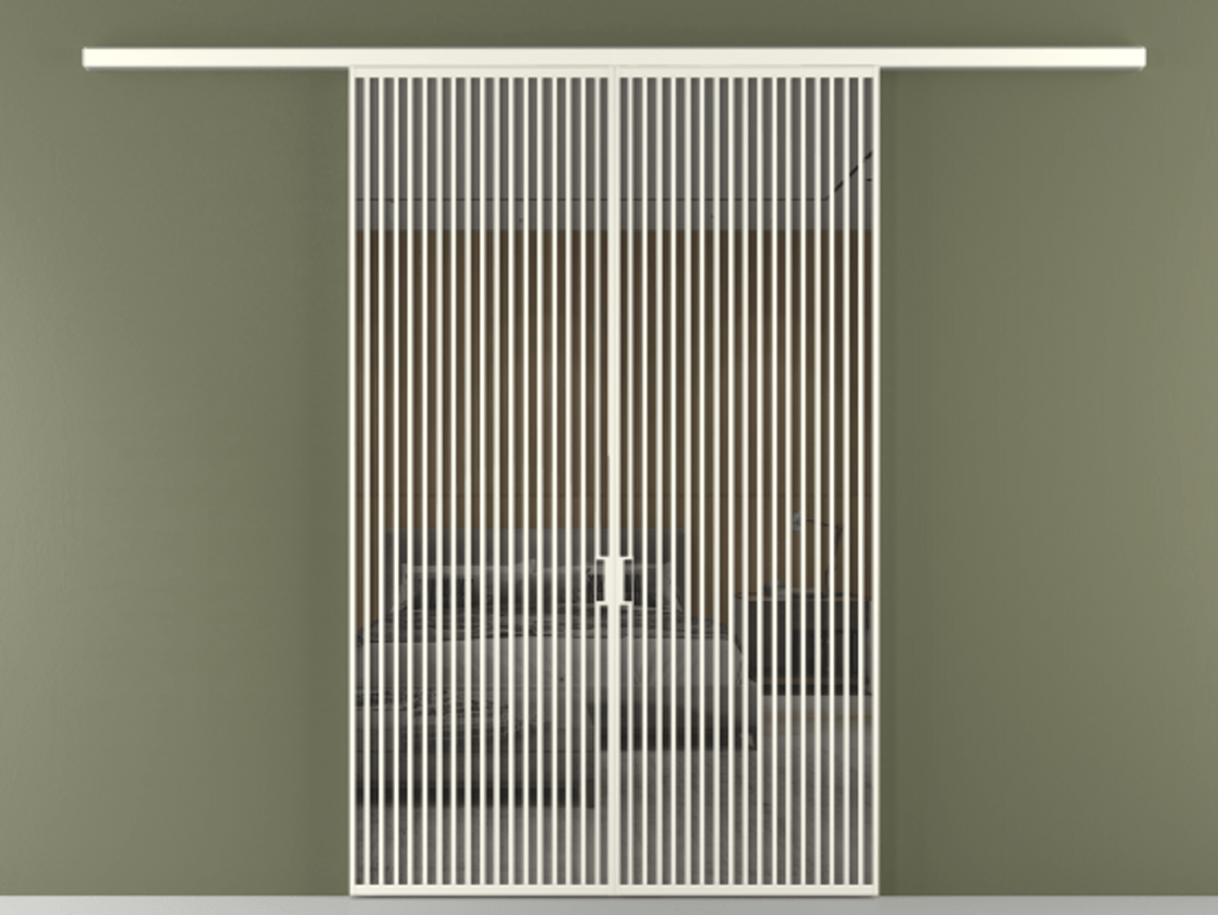 Перегородка Formato вдоль стены 2 створки АЛПР 040.06 Алюминий жемчужный Рефлективное серое стекло "Stopsol", калёное. Цена 647920 сом 1. Полотно 2 шт. (800/2100 мм)
2. Комплект установки раздвижной системы
3. Базовый комплект фурнитуры
4.Ручка RONDO
. Фабрика дверей Волховец 8 (800) 551 43 19 Перегородка Formato вдоль стены 2 створки АЛПР 040.06 Алюминий жемчужный Рефлективное серое стекло "Stopsol", калёное Цена 647920 сом | Volhovec