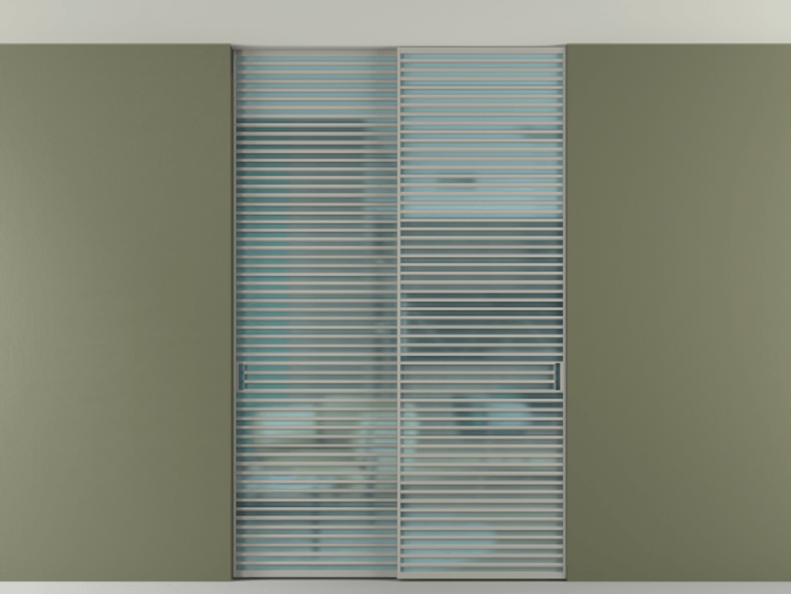 Перегородка Formato внутри проёма скрытое крепление в потолок 2 створки АЛПР 040.07 Алюминий нейтральный серый Сатинированное голубое стекло, триплекс. Цена 596840 сом 1. Полотно 2 шт. (800/2100 мм)
2. Комплект установки раздвижной системы
3. Базовый комплект фурнитуры
4. Ручка RONDO. Фабрика дверей Волховец 8 (800) 551 43 19 Перегородка Formato внутри проёма скрытое крепление в потолок 2 створки АЛПР 040.07 Алюминий нейтральный серый Сатинированное голубое стекло, триплекс Цена 596840 сом | Volhovec