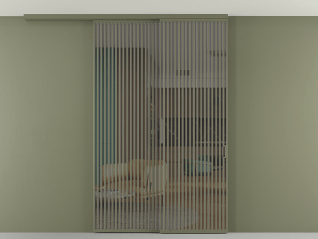 Перегородка Формато вдоль стены на потолок 2 створки с синхронным механизмом АЛПР 040.06 Алюминий оливковый тёмный Прозрачное серое стекло, триплекс. Цена 655860 сом 1. Полотно 2 шт. (800/2100 мм)
2. Комплект установки раздвижной системы
3. Базовый комплект фурнитуры
4.Ручка Рондо. Фабрика дверей Волховец 8 (800) 551 43 19 Перегородка Формато вдоль стены на потолок 2 створки с синхронным механизмом АЛПР 040.06 Алюминий оливковый тёмный Прозрачное серое стекло, триплекс Цена 655860 сом | Volhovec