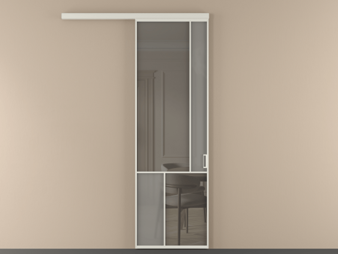 Перегородка Mosaic вдоль стены одностворчатая #VENDORCODE# #FURNISH# #GLASS# Цена #PRICE# #CURRENCY# | Volhovec