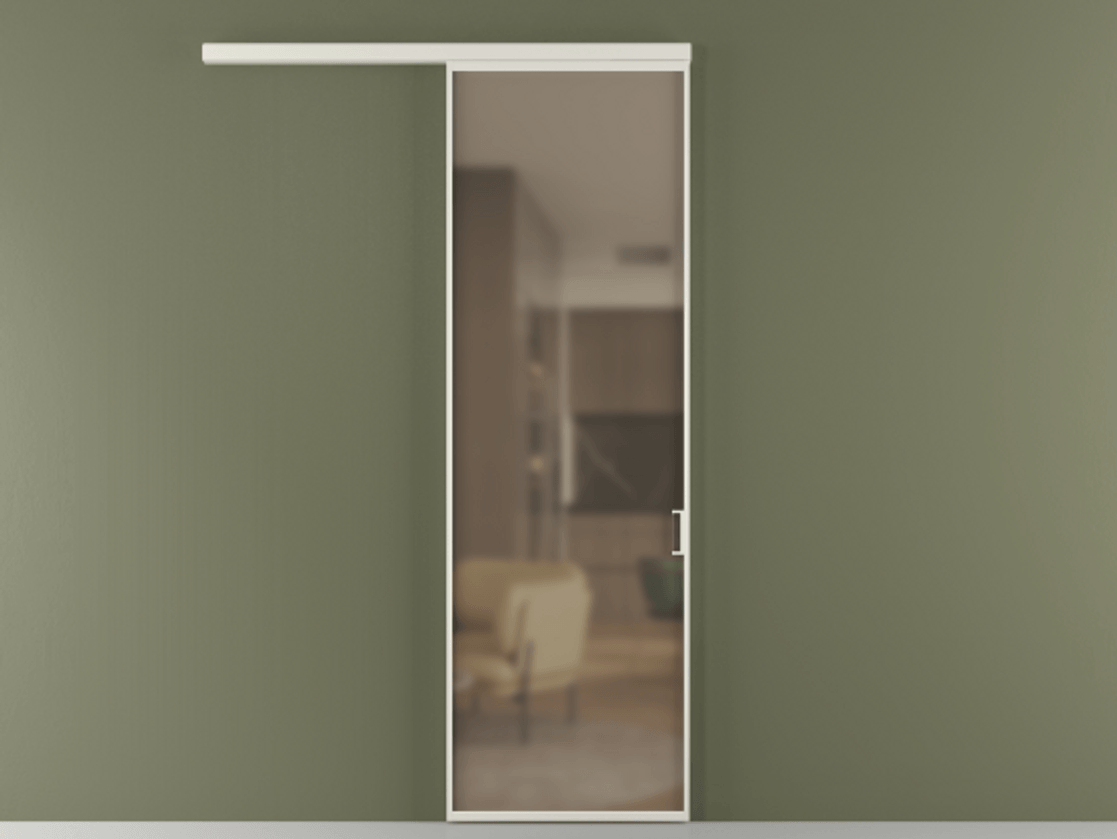 Перегородка Formato вдоль стены одностворчатая АЛПР 040.01 Алюминий Белый Сатинированное бронзовое стекло, триплекс. Скрытый короб БЕЛ Цена 142310 сом 1. Полотно (800/2100 мм)
2. Комплект установки раздвижной системы
3. Базовый комплект фурнитуры
4.Ручка RONDO
. Фабрика дверей Волховец 8 (800) 551 43 19 Перегородка Formato вдоль стены одностворчатая АЛПР 040.01 Алюминий Белый Сатинированное бронзовое стекло, триплекс Цена 142310 сом | Volhovec