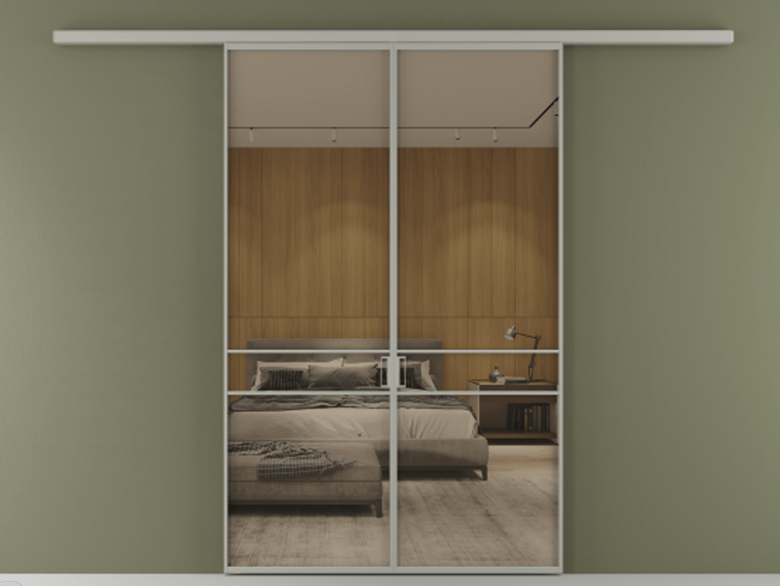 Перегородка Formato вдоль стены 2 створки АЛПР 040.02 Алюминий нейтральный серый Рефлективное бронзовое стекло "Stopsol", калёное. Цена 362540 сом 1. Полотно 2 шт. (800/2100 мм)
2. Комплект установки раздвижной системы
3. Базовый комплект фурнитуры
4.Ручка RONDO
. Фабрика дверей Волховец 8 (800) 551 43 19 Перегородка Formato вдоль стены 2 створки АЛПР 040.02 Алюминий нейтральный серый Рефлективное бронзовое стекло "Stopsol", калёное Цена 362540 сом | Volhovec