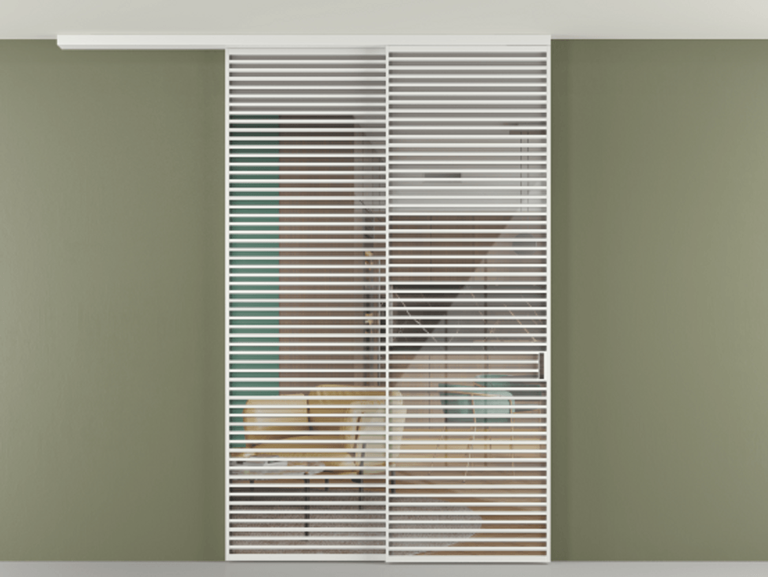 Перегородка Формато вдоль стены на потолок 2 створки с синхронным механизмом АЛПР 040.07 Алюминий белоснежный Рефлективное прозрачное стекло "Стопсол", калёное. Цена 674501 сом 1. Полотно 2 шт. (800/2100 мм)
2. Комплект установки раздвижной системы
3. Базовый комплект фурнитуры
4.Ручка Рондо. Фабрика дверей Волховец 8 (800) 551 43 19 Перегородка Формато вдоль стены на потолок 2 створки с синхронным механизмом АЛПР 040.07 Алюминий белоснежный Рефлективное прозрачное стекло "Стопсол", калёное Цена 674501 сом | Volhovec