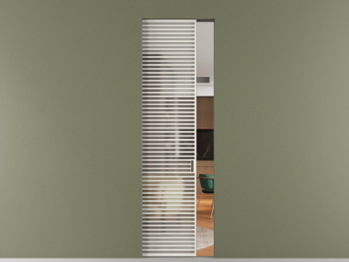 Перегородка Формато скрытый пенал 1 створка АЛПР 040.07 Алюминий пудровый белый Сатинированное стекло "Мателюкс Кристал Вижн", калёное, матовое, каленое 6 мм. Цена 349700 сом . Фабрика дверей Волховец 8 (800) 551 43 19 Перегородка Формато скрытый пенал 1 створка АЛПР 040.07 Алюминий пудровый белый Сатинированное стекло "Мателюкс Кристал Вижн", калёное, матовое, каленое 6 мм Цена 349700 сом | Volhovec