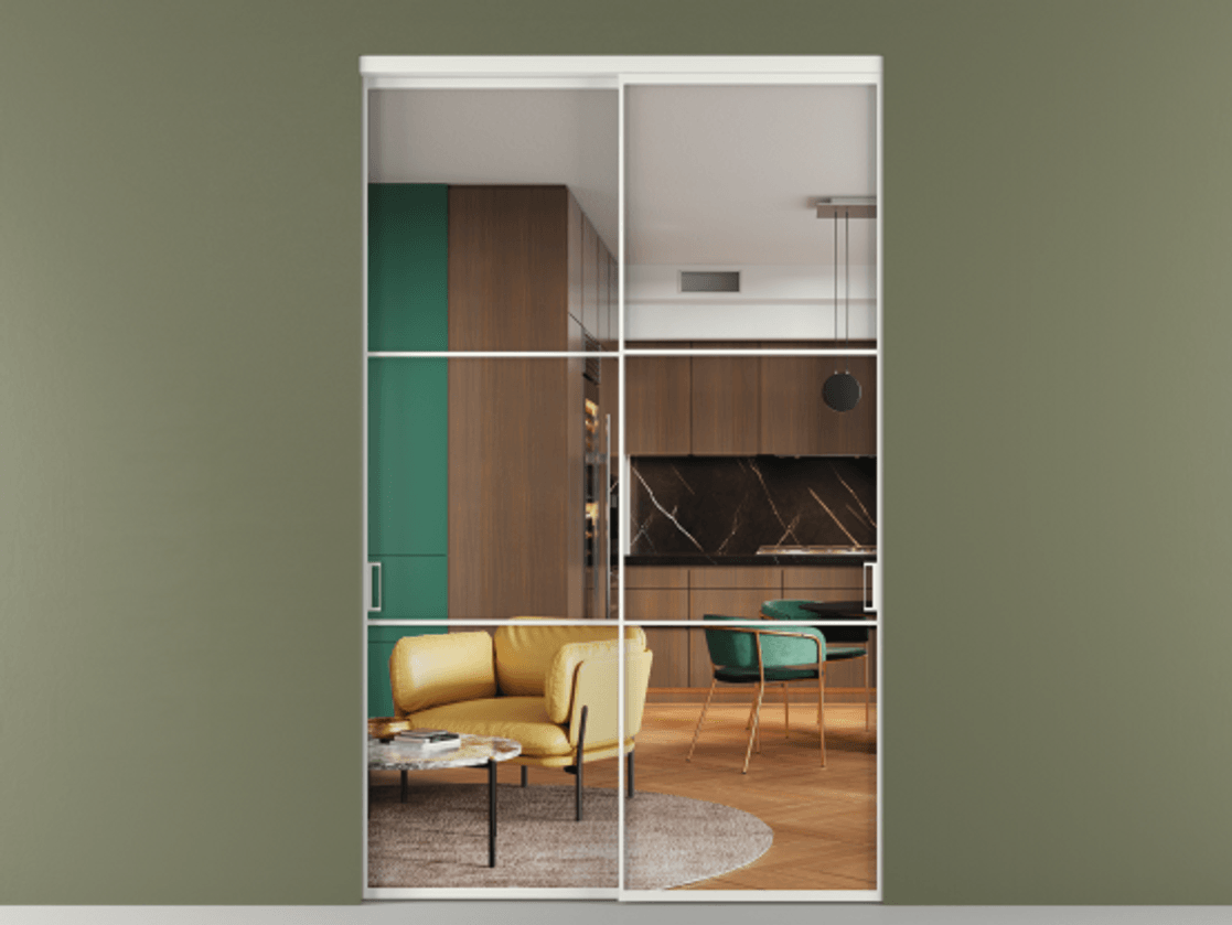 Перегородка Formato внутри проёма 2 створки АЛПР 040.03 Алюминий светло-серый Прозрачное стекло "Crystal Vision", калёное. Цена 696400 сом 1. Полотно 2 шт. (800/2100 мм)
2. Комплект установки раздвижной системы
3. Базовый комплект фурнитуры
4.Ручка RONDO. Фабрика дверей Волховец 8 (800) 551 43 19 Перегородка Formato внутри проёма 2 створки АЛПР 040.03 Алюминий светло-серый Прозрачное стекло "Crystal Vision", калёное Цена 696400 сом | Volhovec