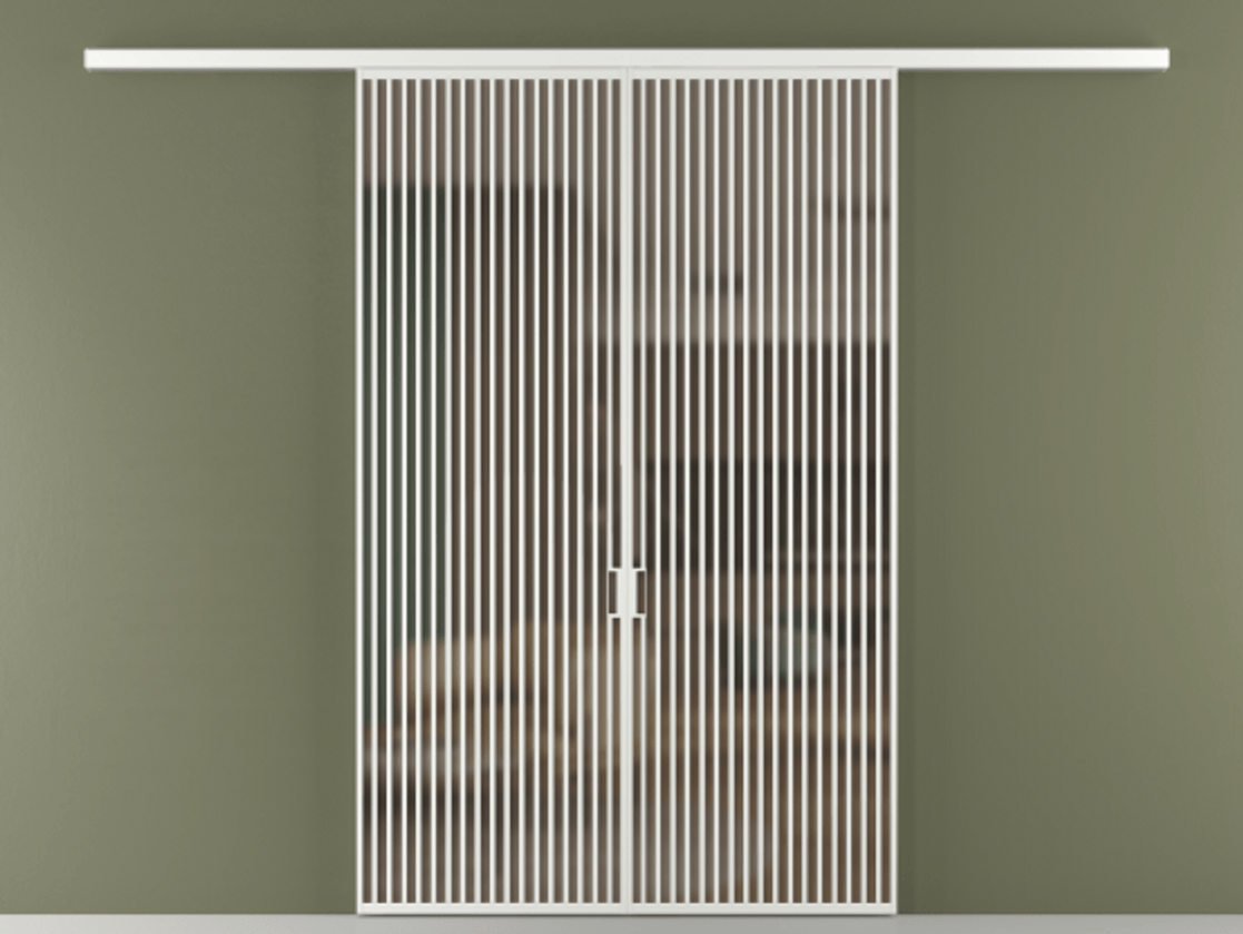 Перегородка Formato вдоль стены 2 створки АЛПР 040.06 Алюминий белоснежный Сатинированное бронзовое стекло, триплекс. Цена 624620 сом 1. Полотно 2 шт. (800/2100 мм)
2. Комплект установки раздвижной системы
3. Базовый комплект фурнитуры
4.Ручка RONDO
. Фабрика дверей Волховец 8 (800) 551 43 19 Перегородка Formato вдоль стены 2 створки АЛПР 040.06 Алюминий белоснежный Сатинированное бронзовое стекло, триплекс Цена 624620 сом | Volhovec