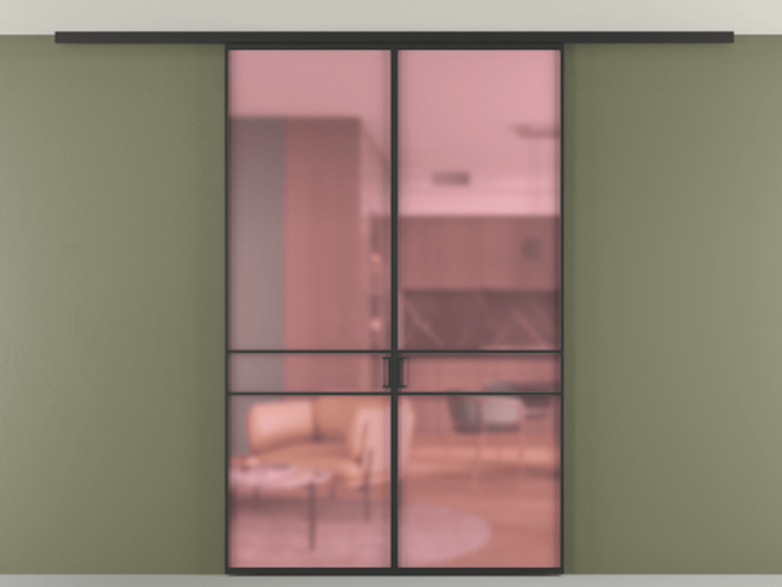 Перегородка Formato вдоль стены на потолок 2 створки АЛПР 040.02 Алюминий Черный Сатинированное розовое стекло, триплекс. Скрытый короб ЧЕР Цена 261460 сом 1. Полотно 2 шт. (800/2100 мм)
2. Комплект установки раздвижной системы
3. Базовый комплект фурнитуры
4.Ручка RONDO
. Фабрика дверей Волховец 8 (800) 551 43 19 Перегородка Formato вдоль стены на потолок 2 створки АЛПР 040.02 Алюминий Черный Сатинированное розовое стекло, триплекс Цена 261460 сом | Volhovec