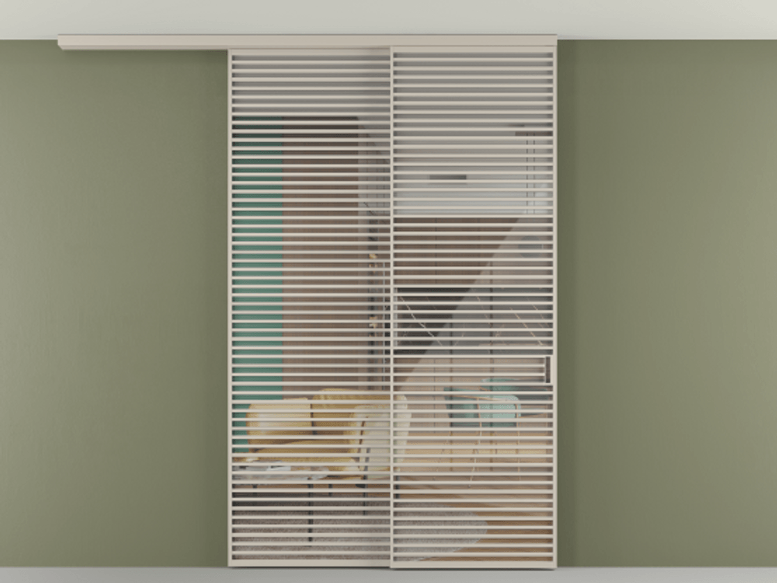 Перегородка Формато вдоль стены на потолок 2 створки с синхронным механизмом АЛПР 040.07 Алюминий светло-бежевый Рефлективное прозрачное стекло "Стопсол", калёное. Цена 674501 сом 1. Полотно 2 шт. (800/2100 мм)
2. Комплект установки раздвижной системы
3. Базовый комплект фурнитуры
4.Ручка Рондо. Фабрика дверей Волховец 8 (800) 551 43 19 Перегородка Формато вдоль стены на потолок 2 створки с синхронным механизмом АЛПР 040.07 Алюминий светло-бежевый Рефлективное прозрачное стекло "Стопсол", калёное Цена 674501 сом | Volhovec