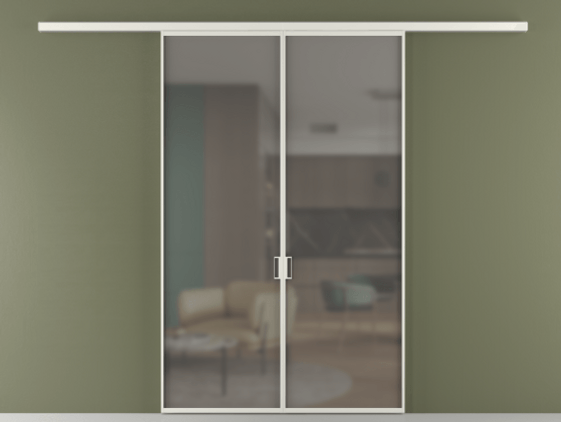 Перегородка Formato вдоль стены 2 створки АЛПР 040.01 Алюминий серый Сатинированное серое стекло, триплекс. Цена 323520 сом 1. Полотно 2 шт. (800/2100 мм)
2. Комплект установки раздвижной системы
3. Базовый комплект фурнитуры
4.Ручка RONDO
. Фабрика дверей Волховец 8 (800) 551 43 19 Перегородка Formato вдоль стены 2 створки АЛПР 040.01 Алюминий серый Сатинированное серое стекло, триплекс Цена 323520 сом | Volhovec