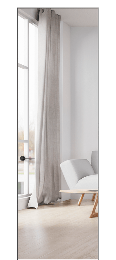 Межкомнатная дверь Планум Про 0013 АКУ Зеркало с одной стороны  Цена 38000 сом | Volhovec