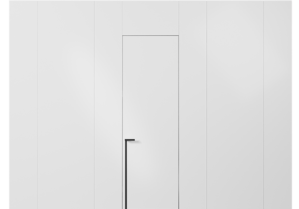 Панели для отделки стен Стеновая панель в эмали Матовый белоснежный. Цвет Матовый белоснежный. Материал Гладкая эмаль. Коллекция Эмаль. Картинка.