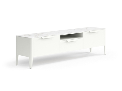 Мебель ТВ тумба Piega. Цвет Матовый жемчужный. Материал Гладкая эмаль. Коллекция ТВ тумба Piega. Фото. Мебель ТВ тумба Piega. Цвет Матовый жемчужный. Материал Гладкая эмаль. Коллекция ТВ тумба Piega. Картинка.