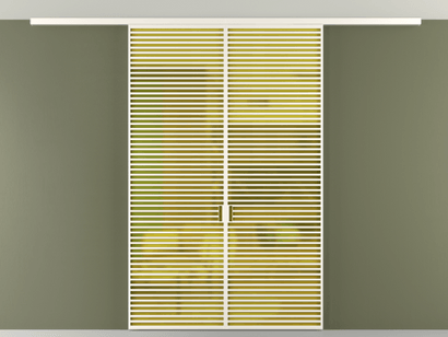 Алюминевая перегородка vd2_07 Алюминий пудровый белый Сатинированное жёлтое стекло, триплекс, 6мм. Цвет Алюминий пудровый белый. Материал Алюминий в эмали. Коллекция Перегородка Formato вдоль стены на потолок двустворчатая. Фото. Алюминевая перегородка vd2_07 Алюминий пудровый белый Сатинированное жёлтое стекло, триплекс, 6мм. Цвет Алюминий пудровый белый. Материал Алюминий в эмали. Коллекция Перегородка Formato вдоль стены на потолок двустворчатая. Картинка.