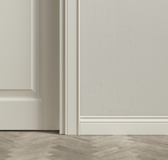 Плинтус Плинтус Классический. Цвет Матовый серый. Коллекция Плинтус Классический. Картинка.