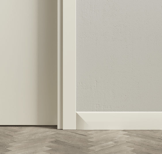 Плинтус Плинтус Универсальный 100 мм. Цвет Бук жемчуг. Коллекция Плинтус Универсальный 100 мм. Картинка.