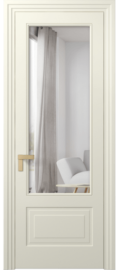 Межкомнатная дверь 8342 ММБ Двустороннее зеркало. Цвет Матовый молочно-белый. Материал Гладкая эмаль. Коллекция Rocca. Фото. Дверь межкомнатная 8342 ММБ Двустороннее зеркало. Цвет Матовый молочно-белый. Материал Гладкая эмаль. Коллекция Rocca. Картинка.