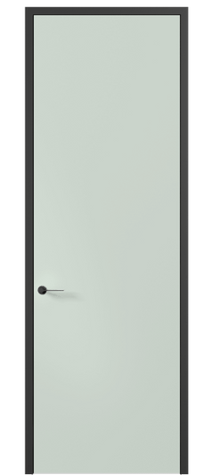 Дверь межкомнатная 0010 АКП NCS S 1005-B80G. Цвет NCS NCS S 1005-B80G. Материал Гладкая эмаль. Коллекция Planum Pro. Картинка.