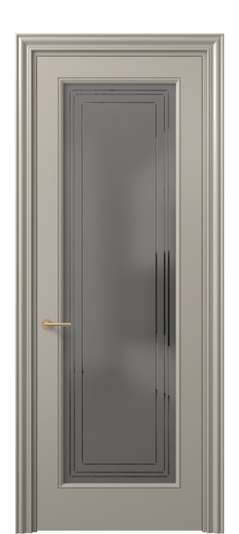 Межкомнатная дверь 8400 МБСК Серый сатин с гравировкой. Цвет Матовый бисквитный. Материал Гладкая эмаль. Коллекция Mascot. Фото. Дверь межкомнатная 8400 МБСК Серый сатин с гравировкой. Цвет Матовый бисквитный. Материал Гладкая эмаль. Коллекция Mascot. Картинка.
