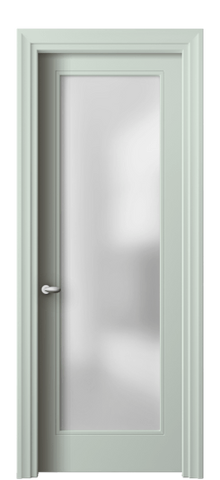 Дверь межкомнатная 8502 NCS S 1005-B80G САТ. Цвет NCS NCS S 1005-B80G. Материал Гладкая эмаль. Коллекция Эссе. Картинка.